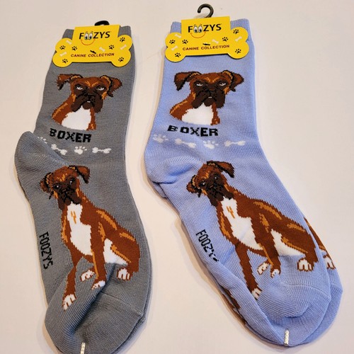 Boxer dog socks - fun, novelty