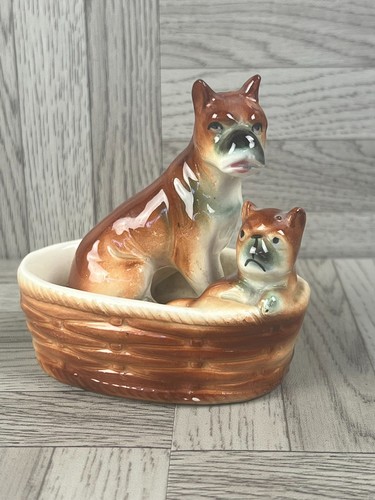 Boxer dog figurine - dog,