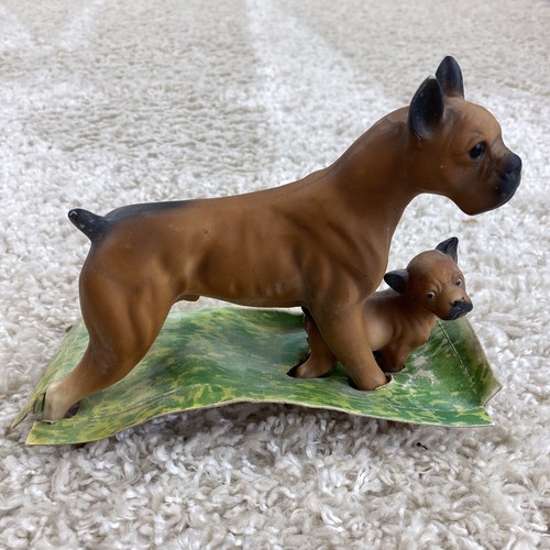 Vintage boxer dog and - vintage, puppy