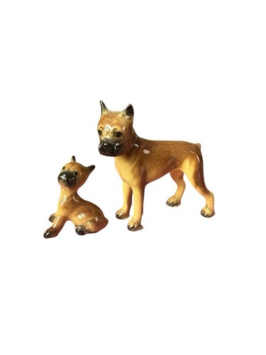 Vintage hagen renaker boxer - vintage,
