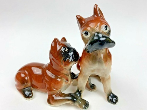 Vintage boxers dogs - dogs, puppies